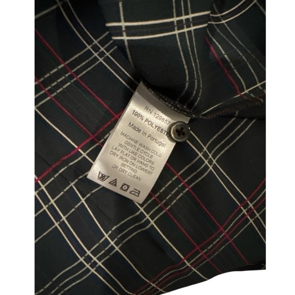 TUCKERNUCK The Shirt by Rochelle Behrens Signature Hunter Plaid Sz S - Picture 5 of 8